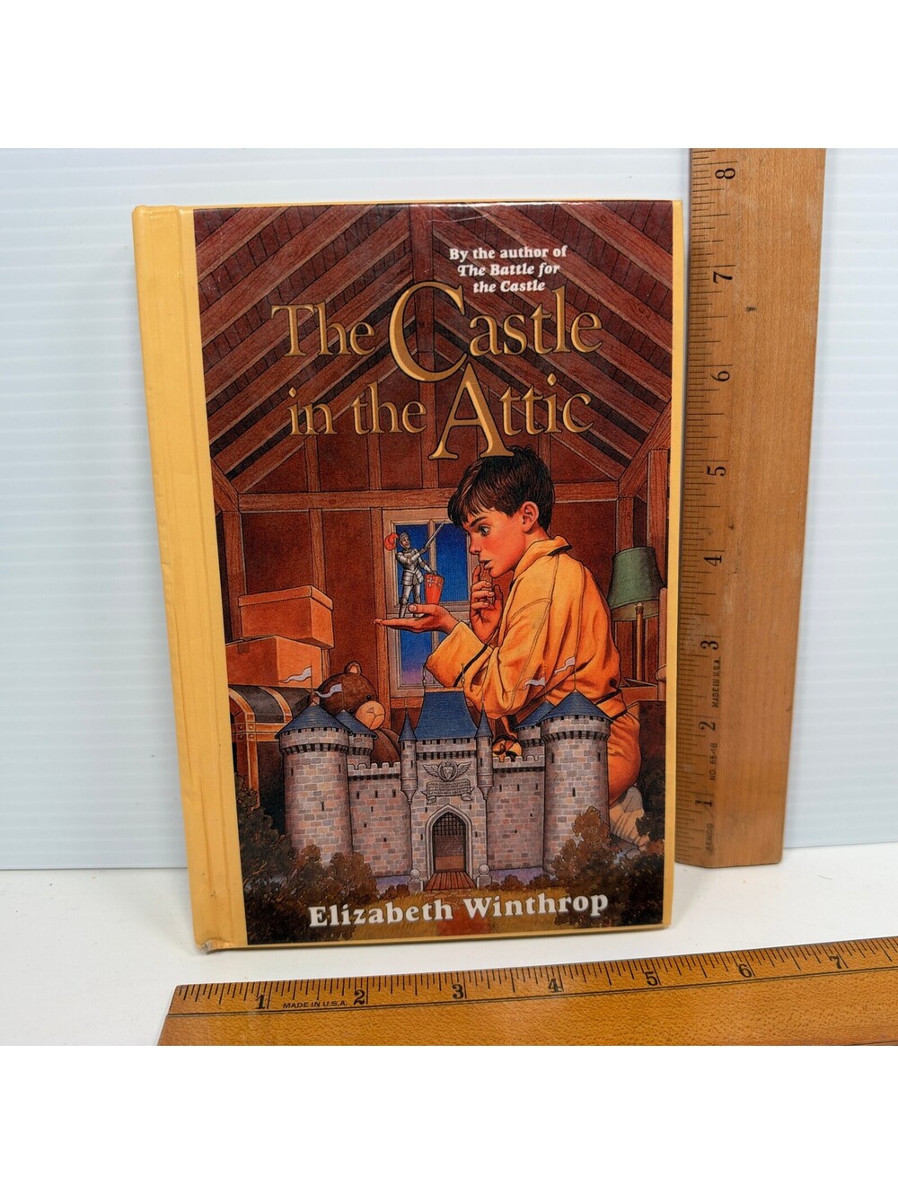 The Castle in the Attic Elizabeth Winthrop Yearling Hardcover Novel Fantasy